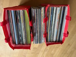 Schallplatten-Sammlung günstig abzugeben
