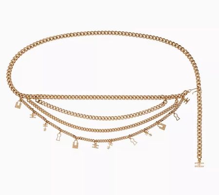 ELISABETTA FRANCHI Taillengürtel mit Kette