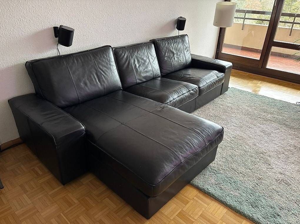 Ikea Sofas: IKEA KIVIK 3-seater sofa with chaise – Gebraucht aus Genève von Mladuz