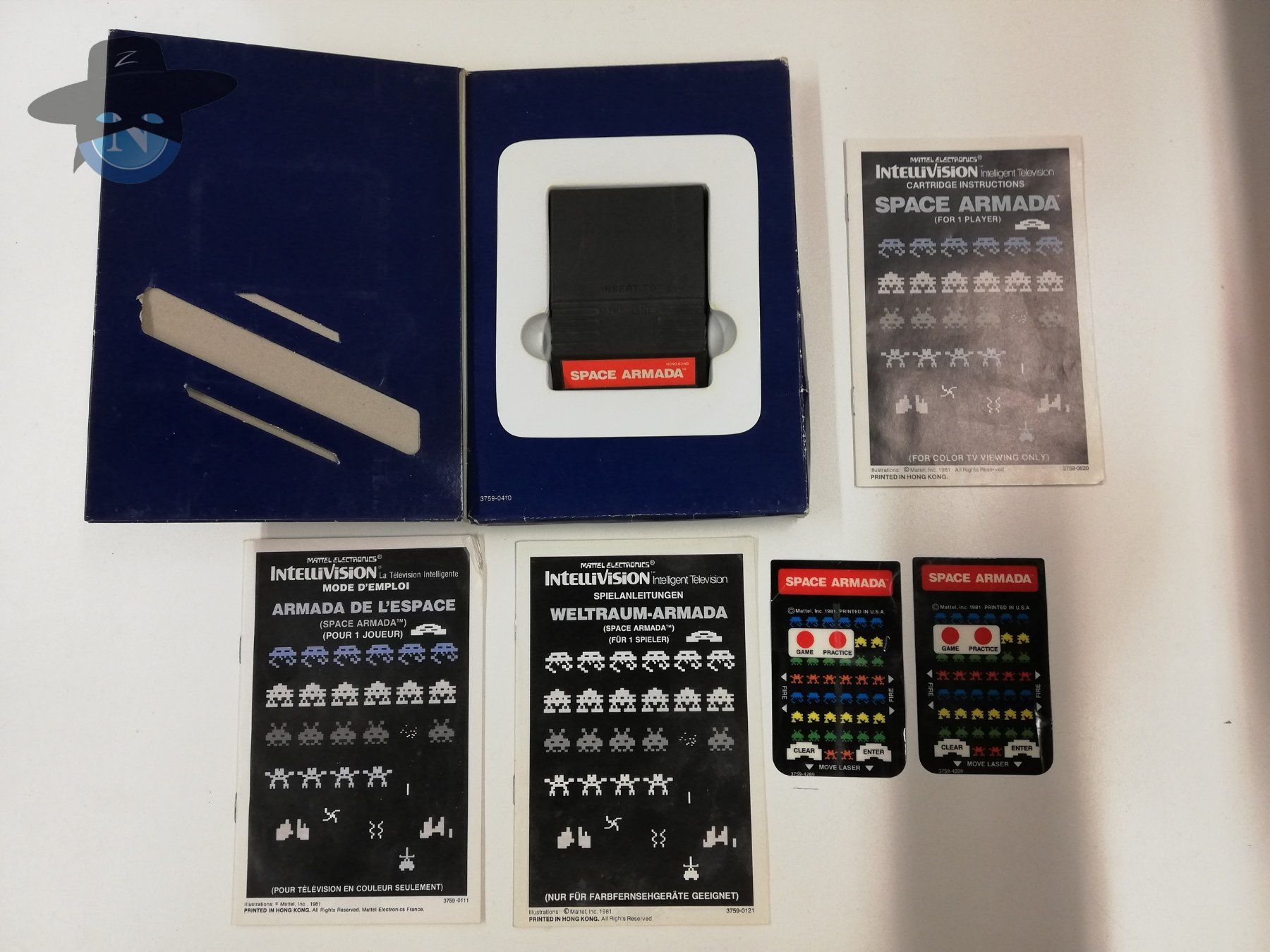 Giochi: Space Armada / Mattel Intellivision – Usato da St. Gallen venduto da zorro_dc 6