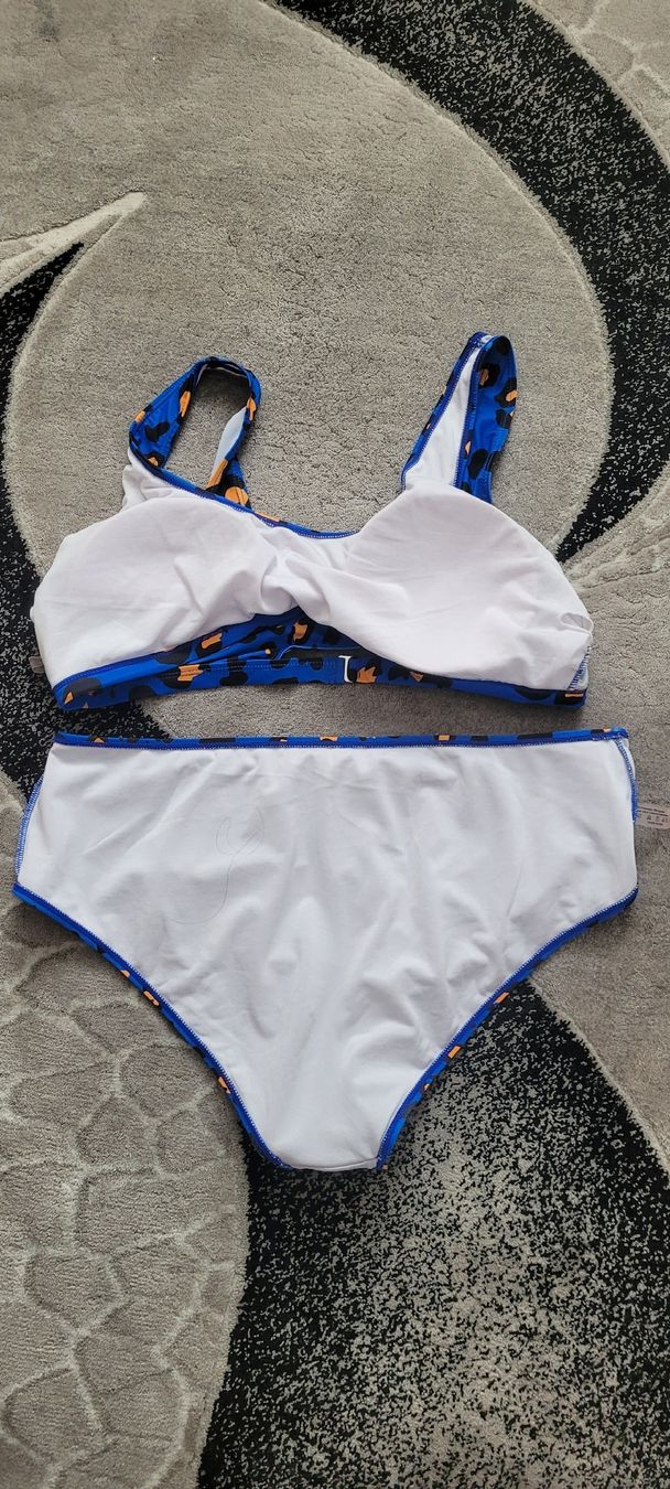 Badekleider & Bikinis: Ensemble bikini imprimé léopard bleu 4XL/ NEUF – Neu (gemäss Beschreibung) aus Vevey von x_y_f 2