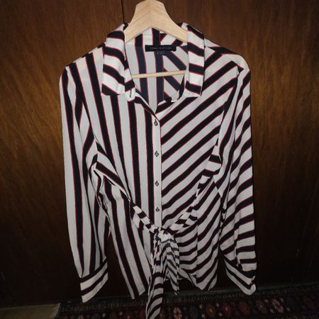 Camicia Tommy Hilfiger a righe, taglia L