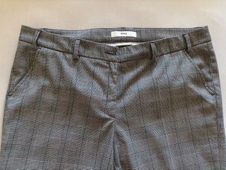 Brax Hose Style Maron Gr. 46 kariert