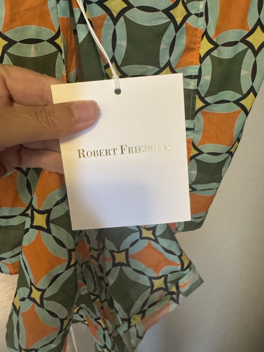 Blusen: Robert Friedman Damen Bluse gemustert Grösse S neu – Neu und originalverpackt aus zürich von dalia06 2