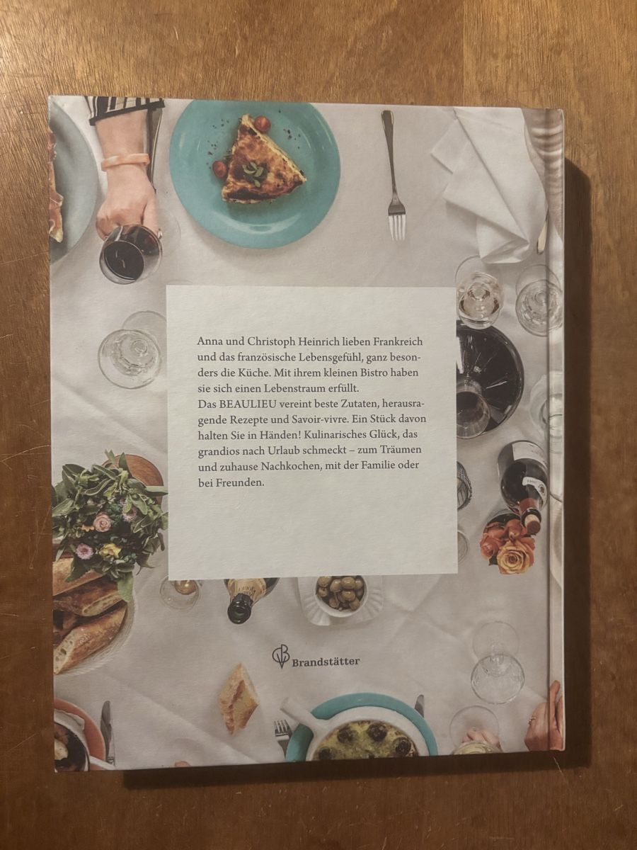 Libri: Bistro, mon Amour. Beaulieu – Usato da Zürich venduto da WWehrle 1