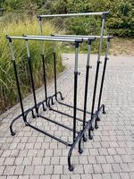 Kleiderständer auf Rollen, höhenverstellbar, 4 St verfügbar