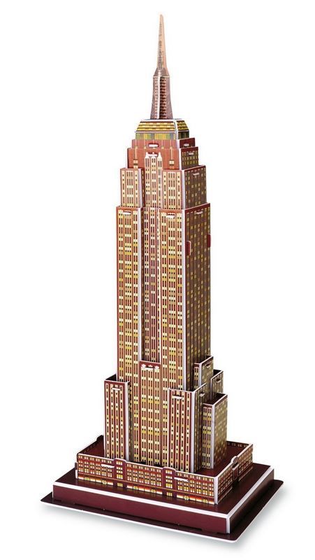 Puzzle: 3D-Puzzle Empire State Building New York – Nuovo e nell'imballaggio originale da Wettingen venduto da Swala