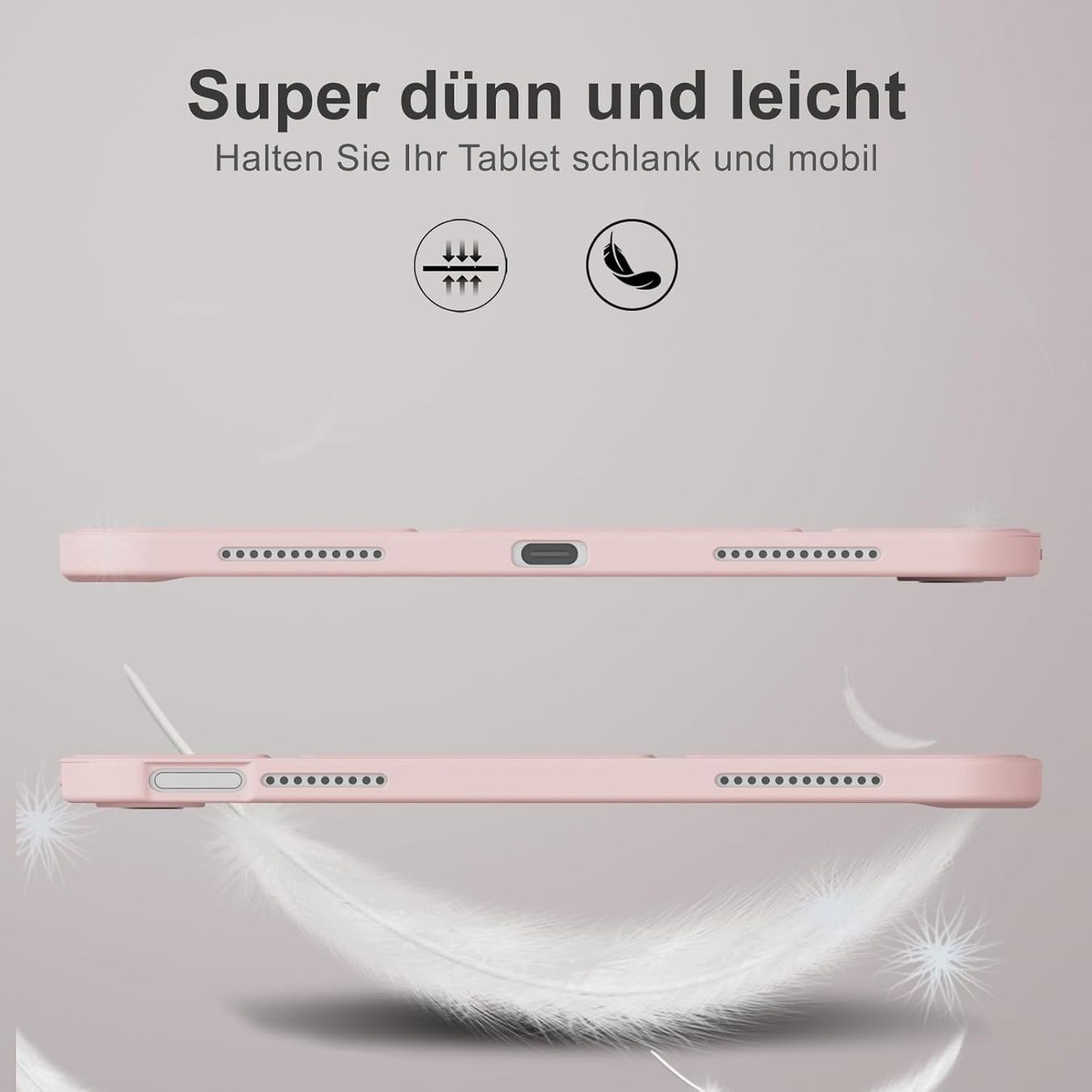 Covers & Borse: iPad 11 A16 Hülle 10. Gen Rosa mit Standfunktion – Nuovo e nell'imballaggio originale da Suhr venduto da SchnapperCH 3