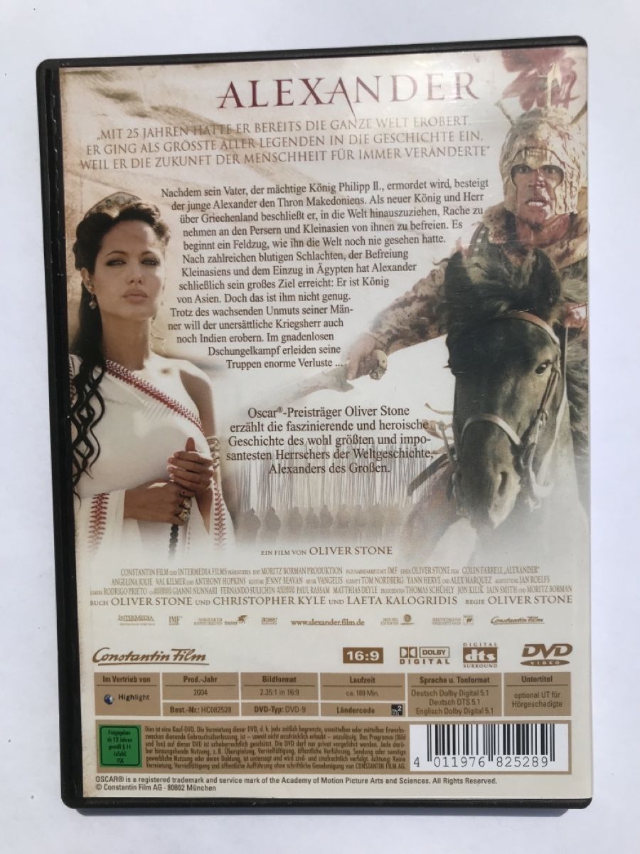 Tutti i DVDs: Alexander DVD – Usato da Langenthal venduto da J_L49 1