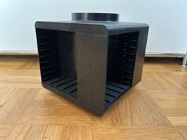 Kassetten Ständer drehbar Kunststoff schwarz gebraucht