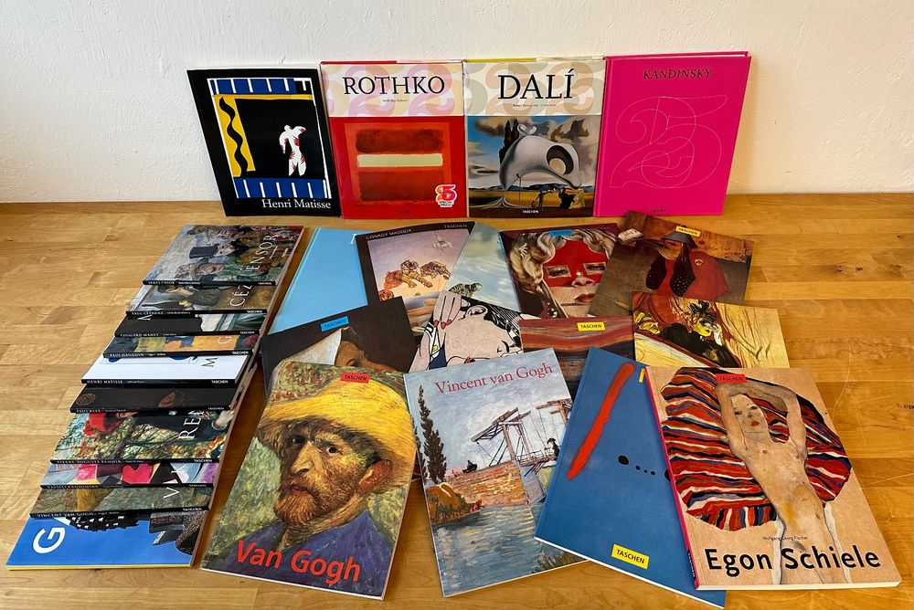TASCHEN: Lichtenstein, Klee, Van Gogh, Rothko, DALI - 27pces | Kaufen ...