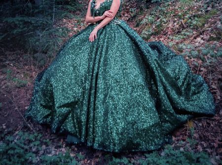 Shooting Kleid Gr. S-M / Pailletten