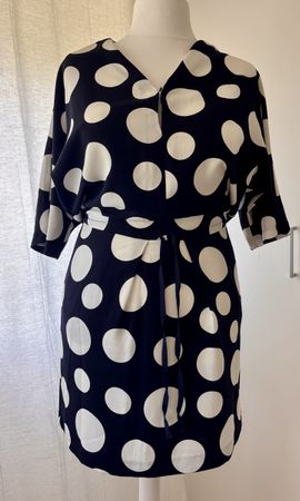 Kleid Polka  Dots Mango Suit Collection XS