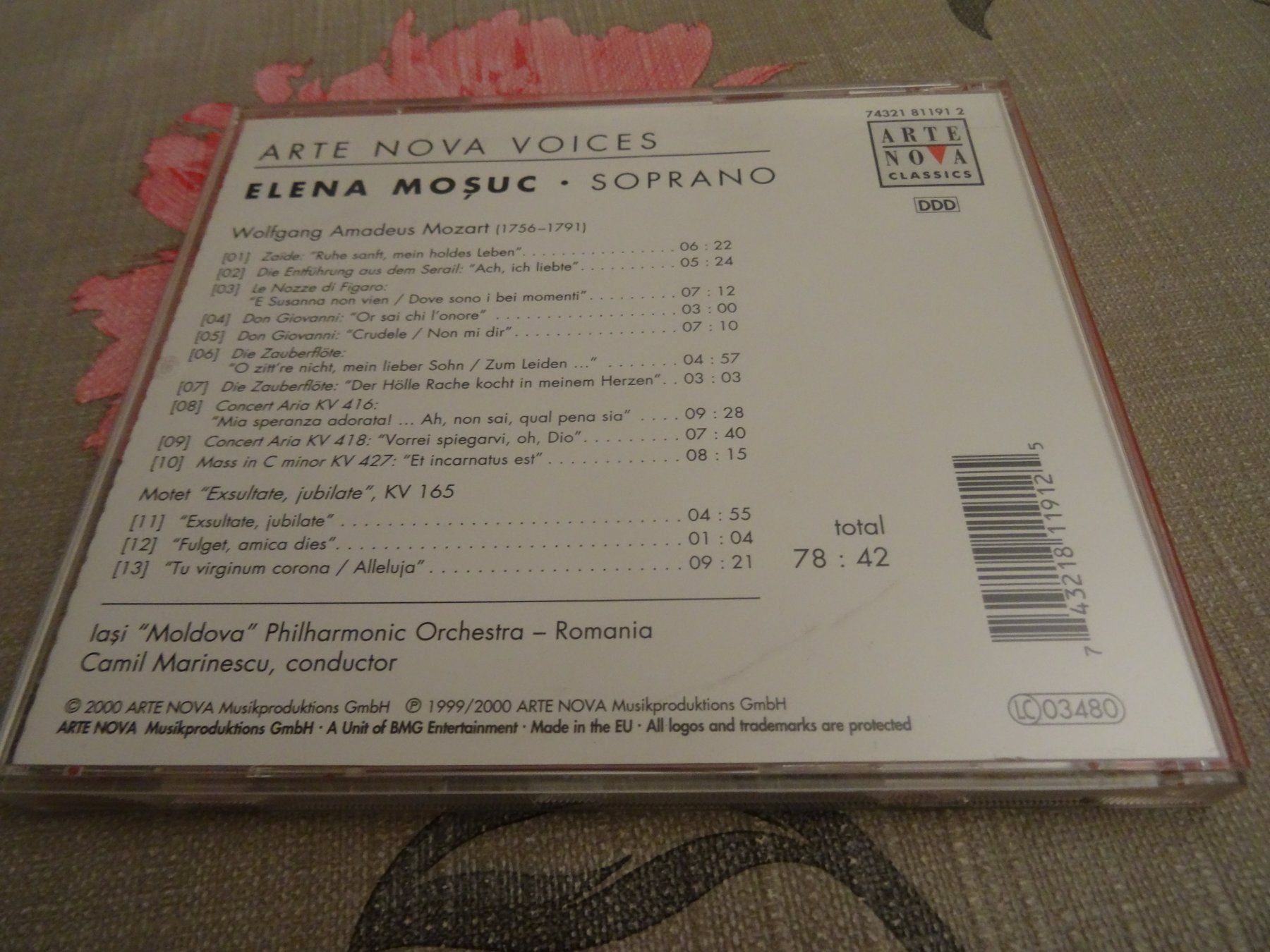 CDs: Elena Mosuc - Mozart Portrait - CD – Gebraucht aus Olten von Disc-Ausverkauf 1