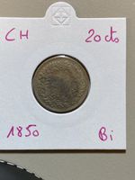 Suisse - 20 centimes - 1850 - AG 