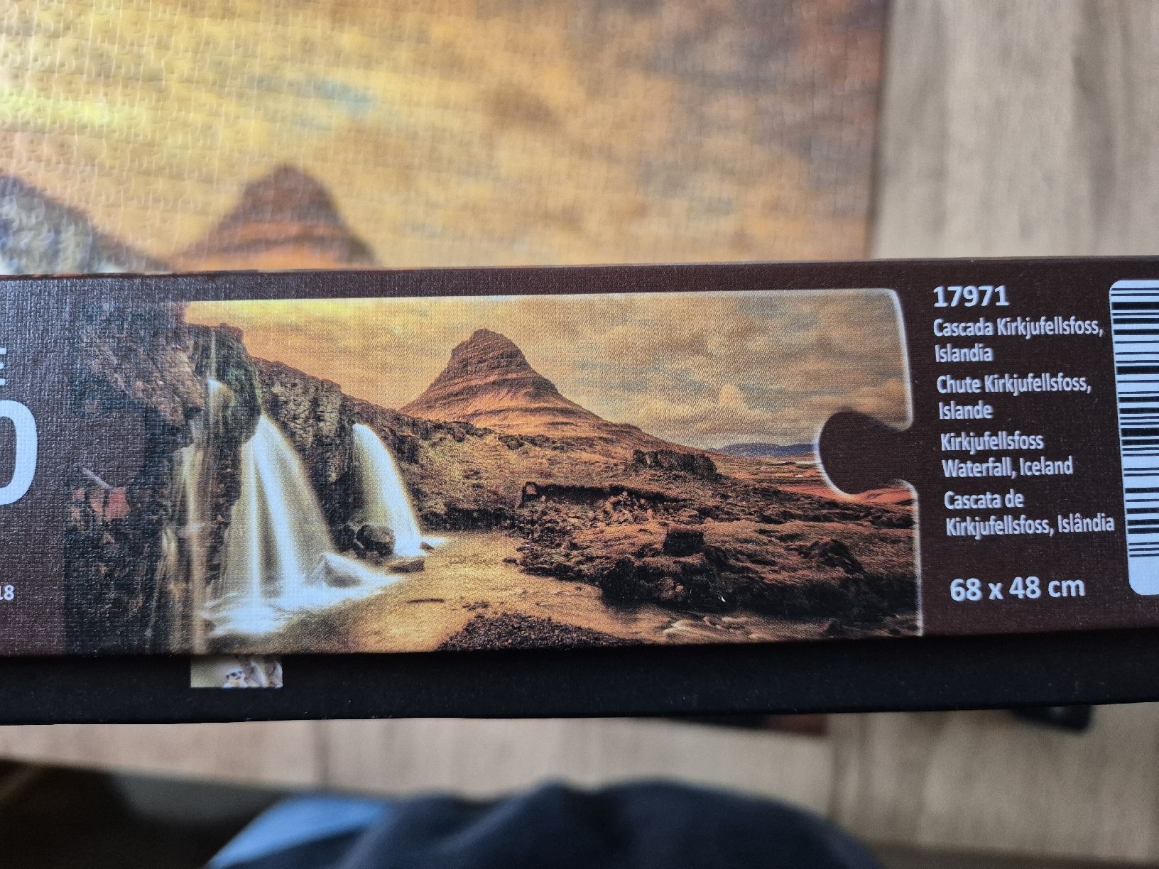 Educa Puzzles: Puzzle Educa 1000 pièces - Cascade Kirkjufellsfoss, Islande – Gebraucht aus Courfaivre von LRolle 2