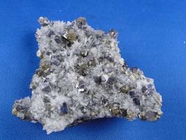 Galena mit Sphalerit var. Cleiophane und Quartz