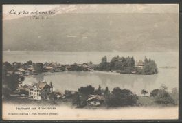 Carte P de 1908!! ( Iseltwald am Brienzersee )