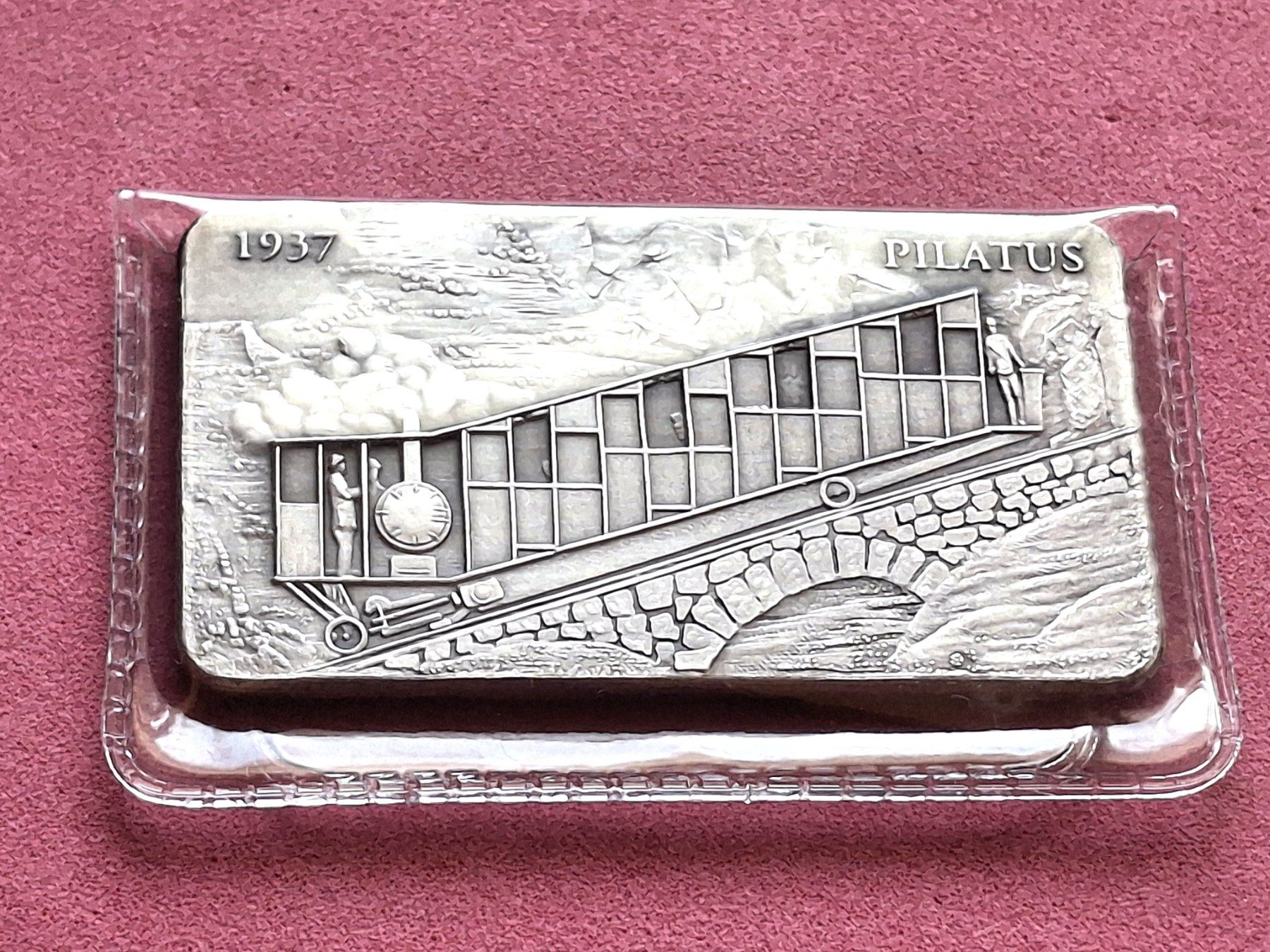 Edelmetalle: CH EISENBAHN - PILATUS - OVP – Gebraucht aus Boniswil von dpd4coins