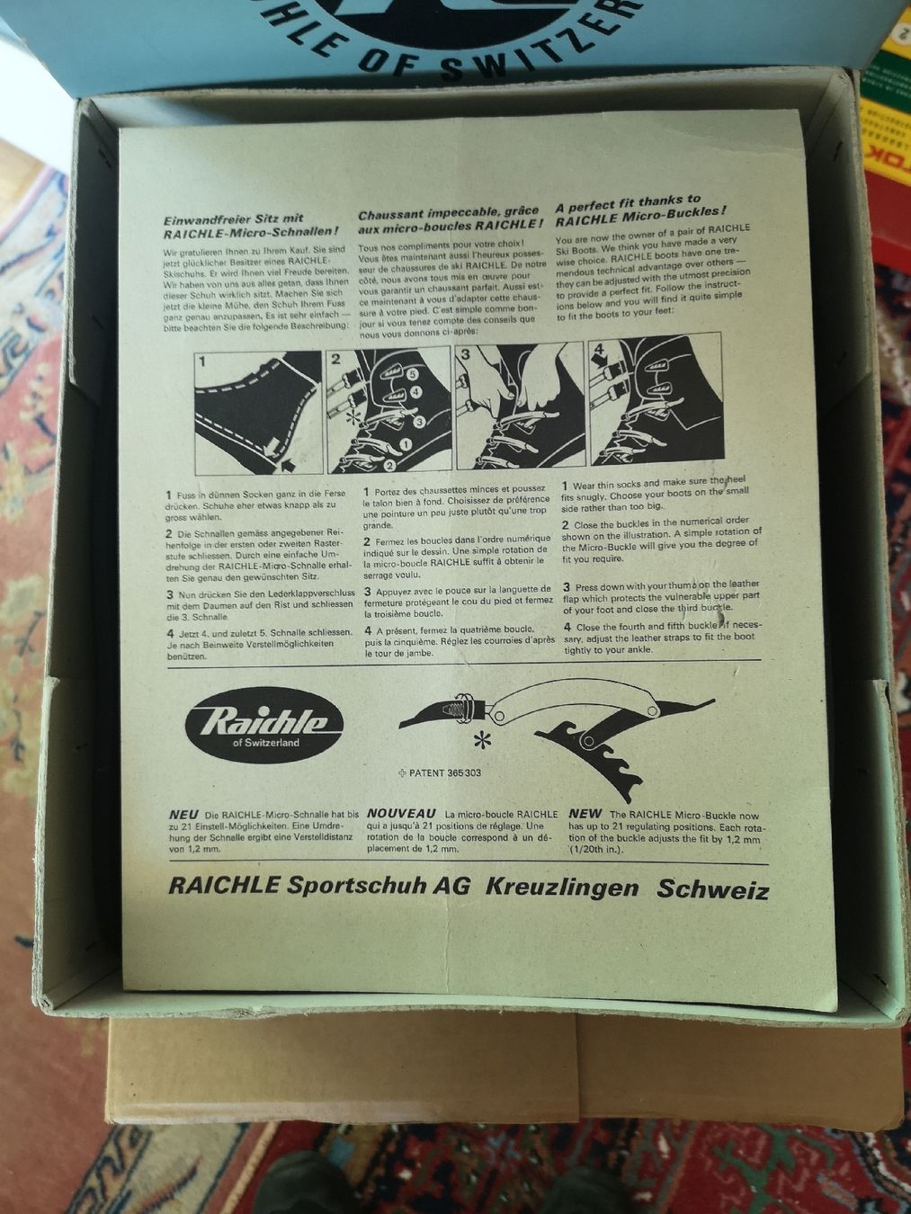 Raichle Damenschuhe: Alte Skischuhe von Raichle  – Gebraucht aus Cologny von ritalmachine 2