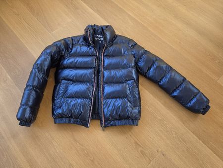 Daunenjacke von LHOTSE, metallic blau, Grösse S