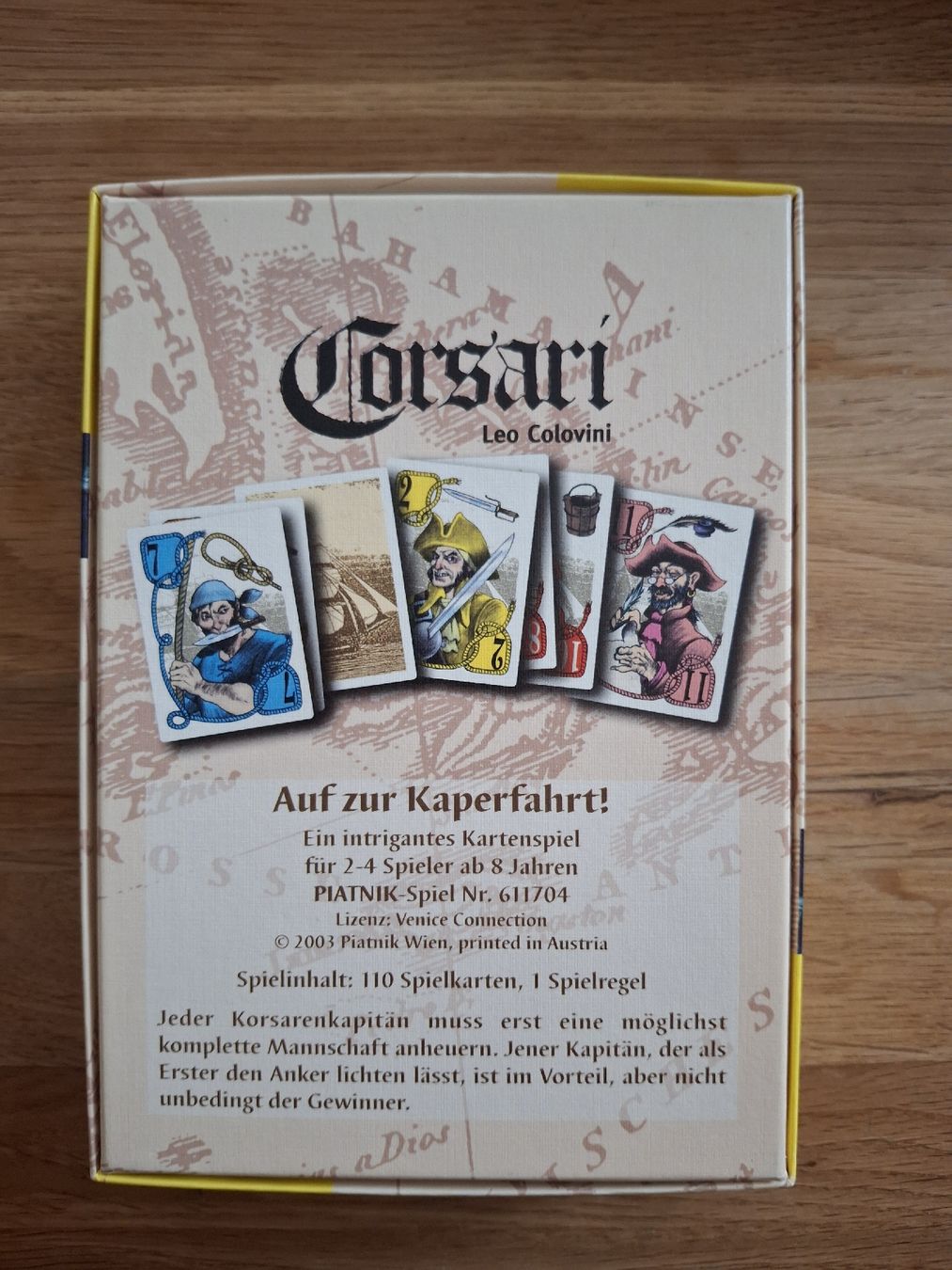 Spiele: Kartenspiel Corsari – Gebraucht aus Zürich von Vordermannd86 1