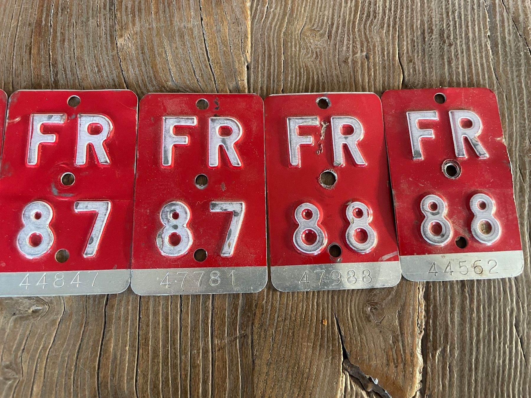 Ecriteaux: Lot Velonummern FR – D'occasion à Volketswil par rubin74 2