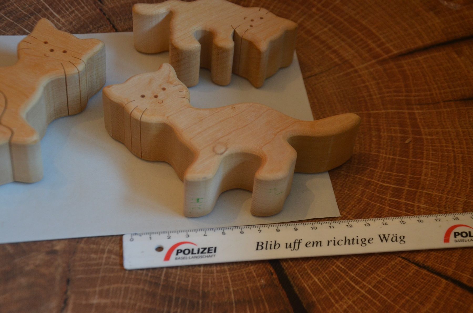Kit bricolage: BASTELN - 3 KATZE HOLZ – Usato da Chiasso venduto da Dolly015 1