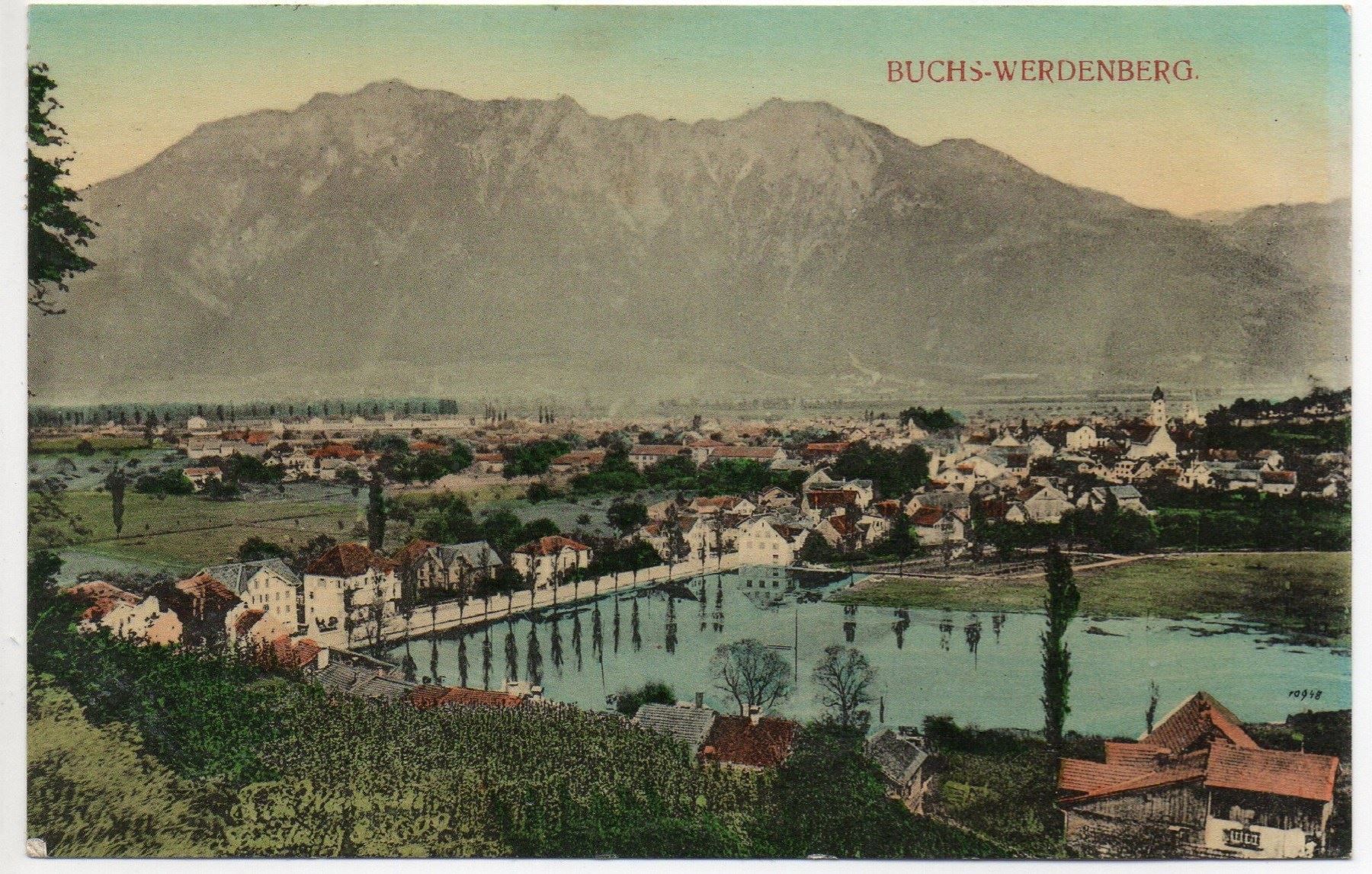 Cartoline postali: BUCHS-WERDENBERG – Usato da Jona venduto da philajona