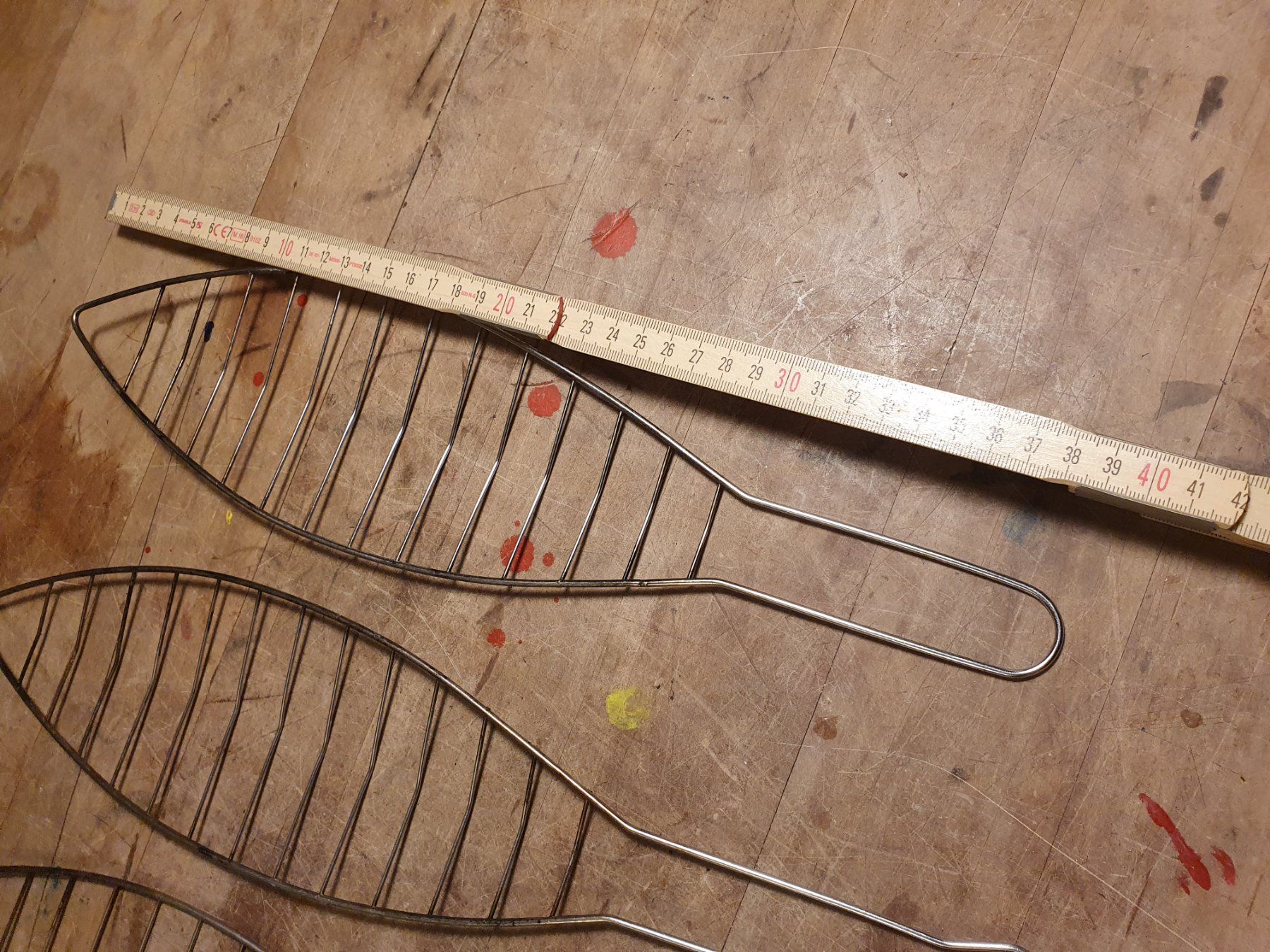 Elettrodomestici da cucina: 2 Stk Fischgrillformen Klemmbride fehlt – Usato da Zürich venduto da dialout 1