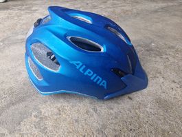 Alpina Fahrradhelm, Blau