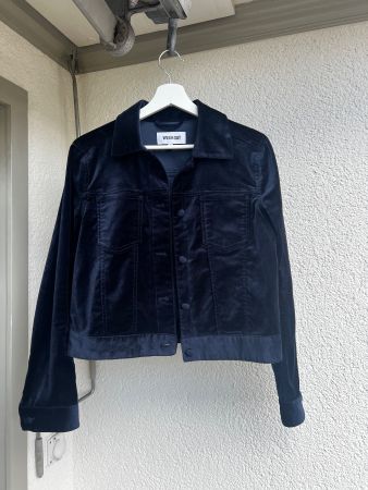 Velvet Samt Denim style jacket