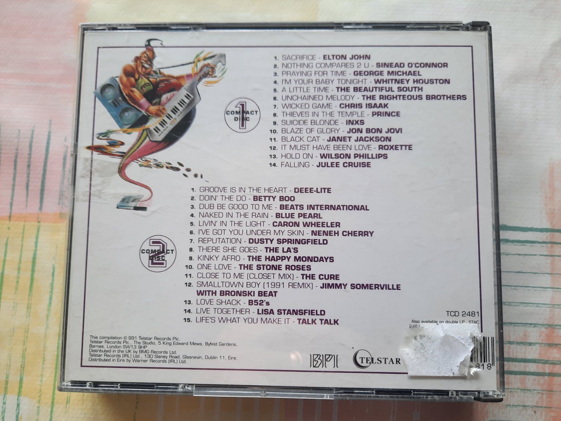 CD: CD The Brits 1991 - 2 Cds – Usato da Pully venduto da bro_n52j 1