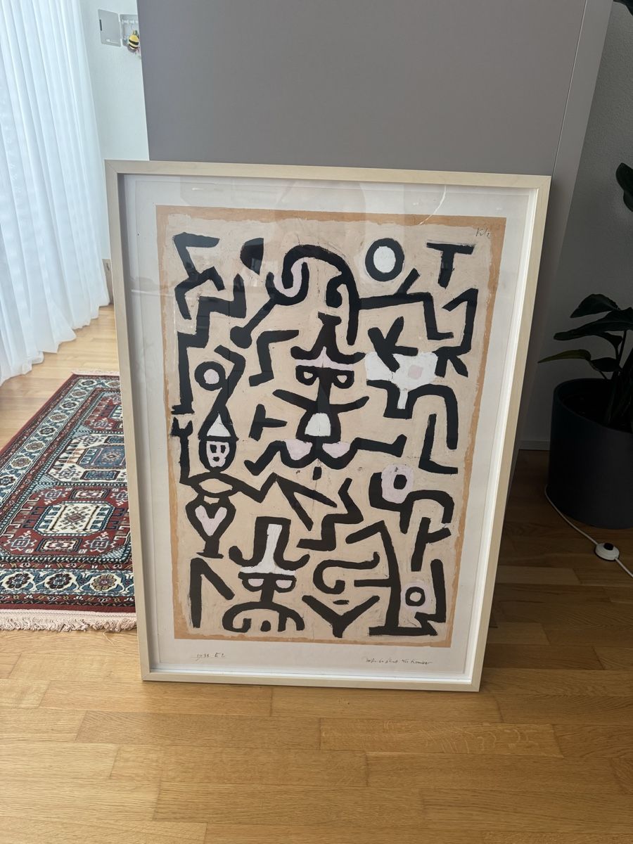 Poster & Bilder: Paul Klee Poster eingerahmt 70x100 – Neu (gemäss Beschreibung) aus Zürich von jan_h6g7
