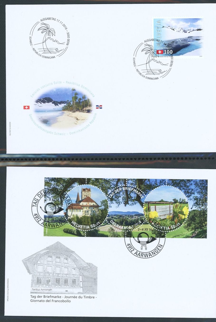 Tutti i francobolli: Sammlung FDC 2014-2016, einzeln und Viererblocks, PP, PJ, FM – Nuovo (secondo la descrizione) da Basel venduto da Strubelibs