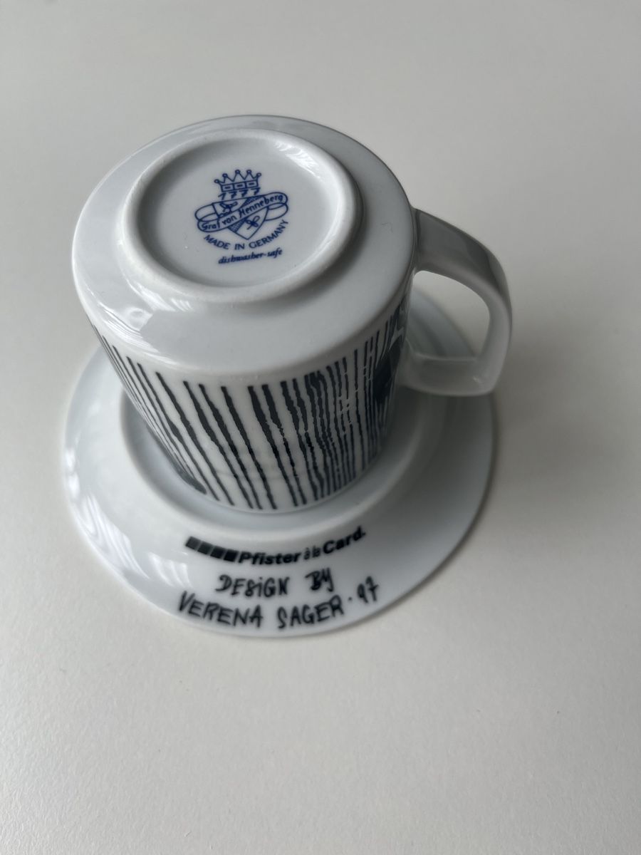 Pfister Tassen: Espressotassen  Set Pfister  Design Sager 97 – Neu und originalverpackt aus Lohn-Ammannsegg von panywa 5