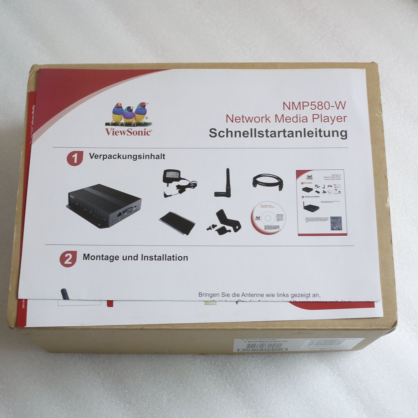 Sistemi audio & multimediali: ViewSonic NMP580-W Media Player. NEW. – Nuovo (secondo la descrizione) da Egg b. Zürich venduto da JCB