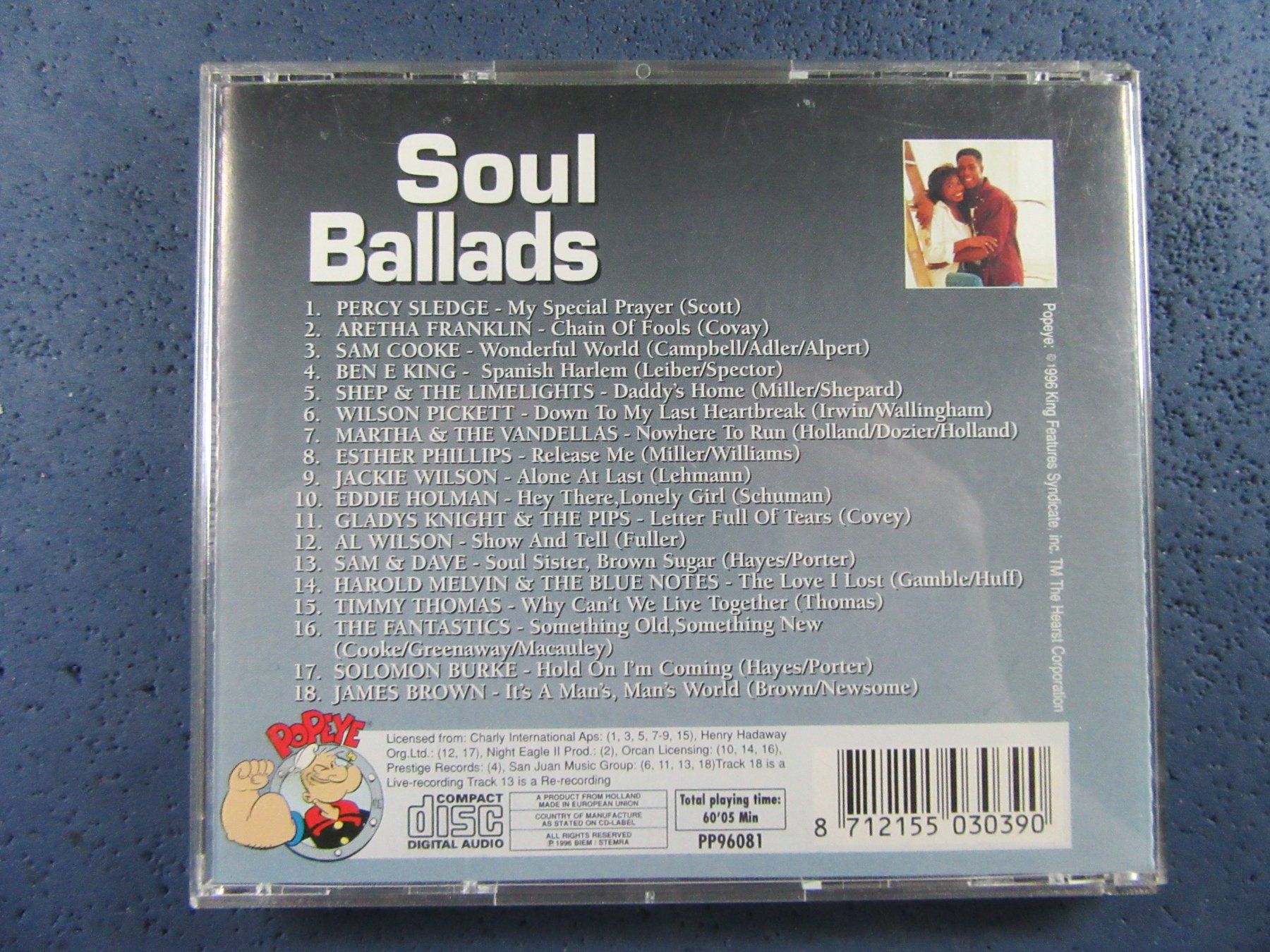 CD: SOULBALLADS POPEY CD – Usato da Ettingen venduto da Hausi4711 1