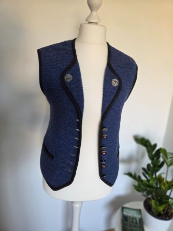 Stapf Strickweste, Gr. 38/ 40, reine Schurwolle, Neu!