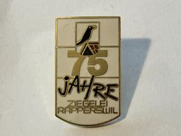 1 Pin Ziegelei Rapperswil 75 Jahre