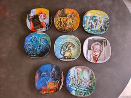 8 assiettes Langenthal par Rolf Knie