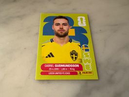 Panini Fussball WM 2026 Sticker Gabriel Gudmundsson SWE 4