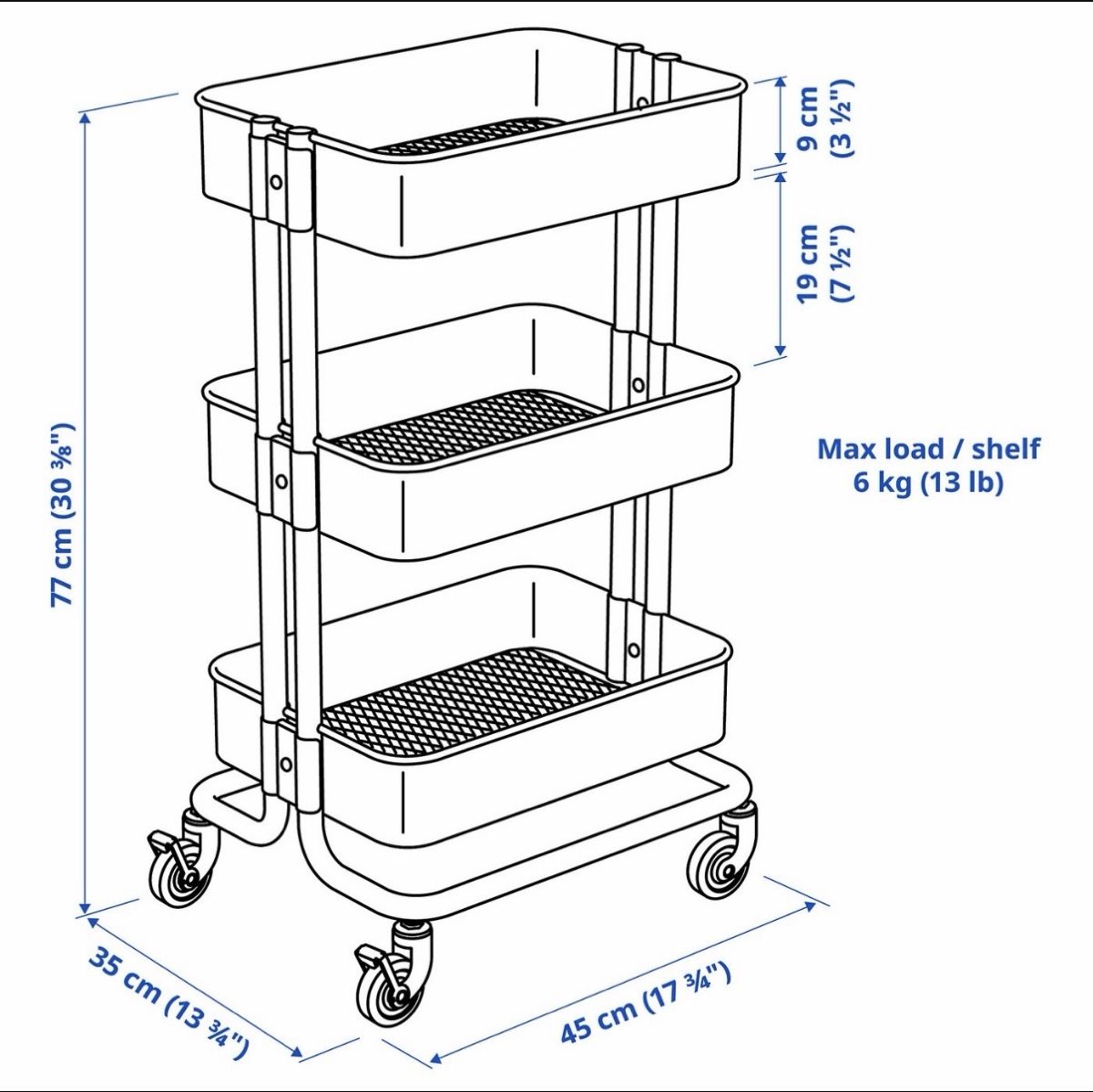 Ikea Servierwagen: IKEA Servierwagen Schwarz mit Deckel – Gebraucht aus Glattpark(Opfikon) von NadjaRr 4