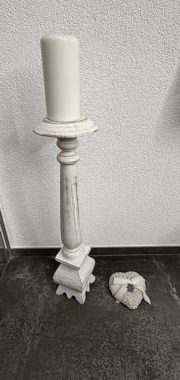 Tutte le decorazioni: Kerzenständer inkl. Steinherz – Usato da Thürnen venduto da Yaroc