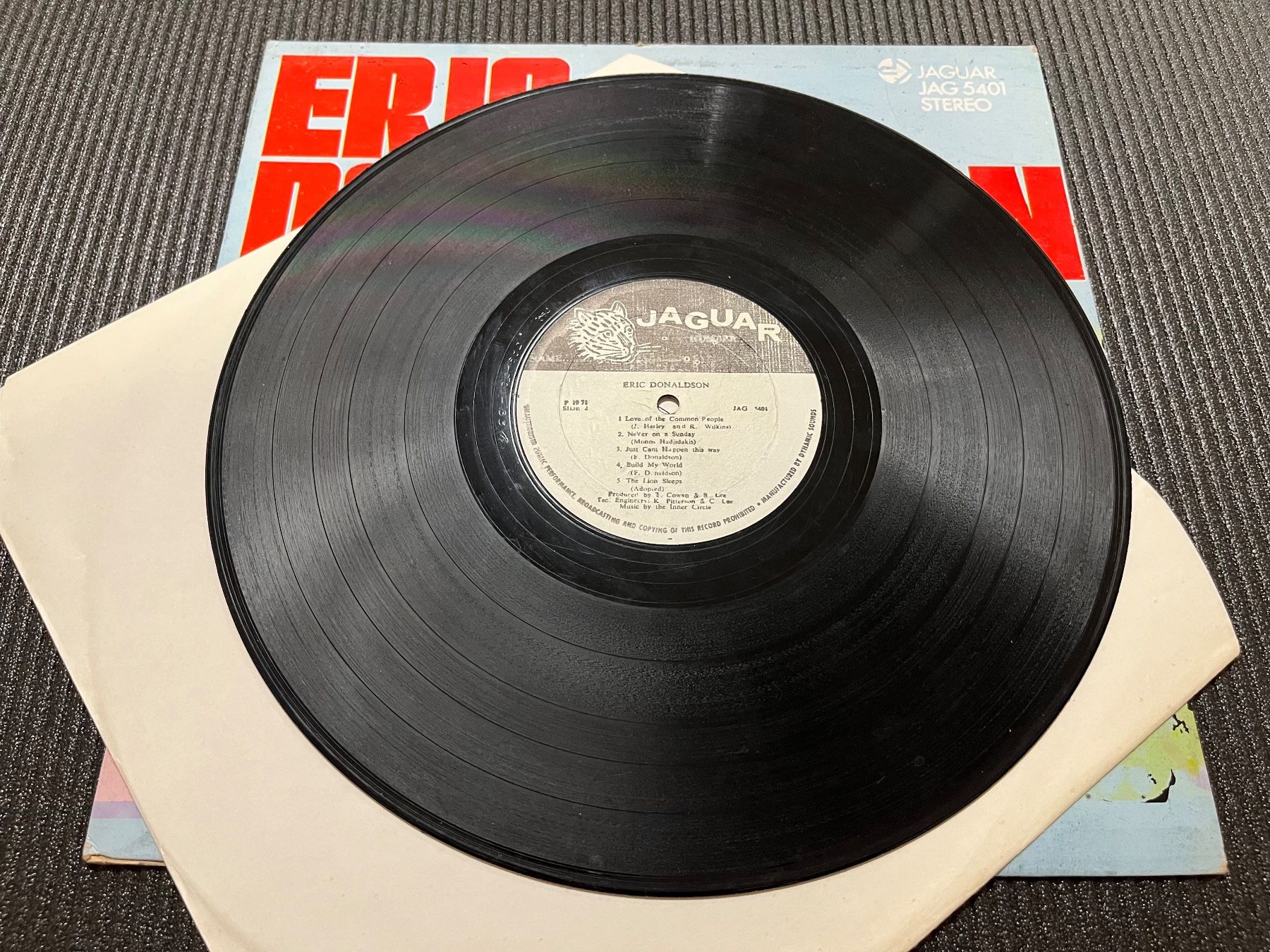 Dischi in vinile: Eric Donaldson – Usato da Olten venduto da Xtra 3