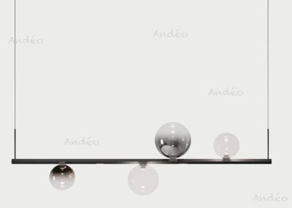 Lampade: Lodes Random Stick short Pendelleuchte – Usato da Rothenburg venduto da Lampenoutlet 1