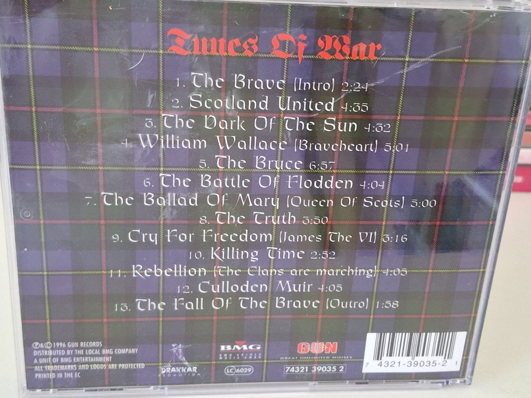 CD: CD Grave Digger - Tunes Of War – Usato da Aarberg venduto da Jackup1 1