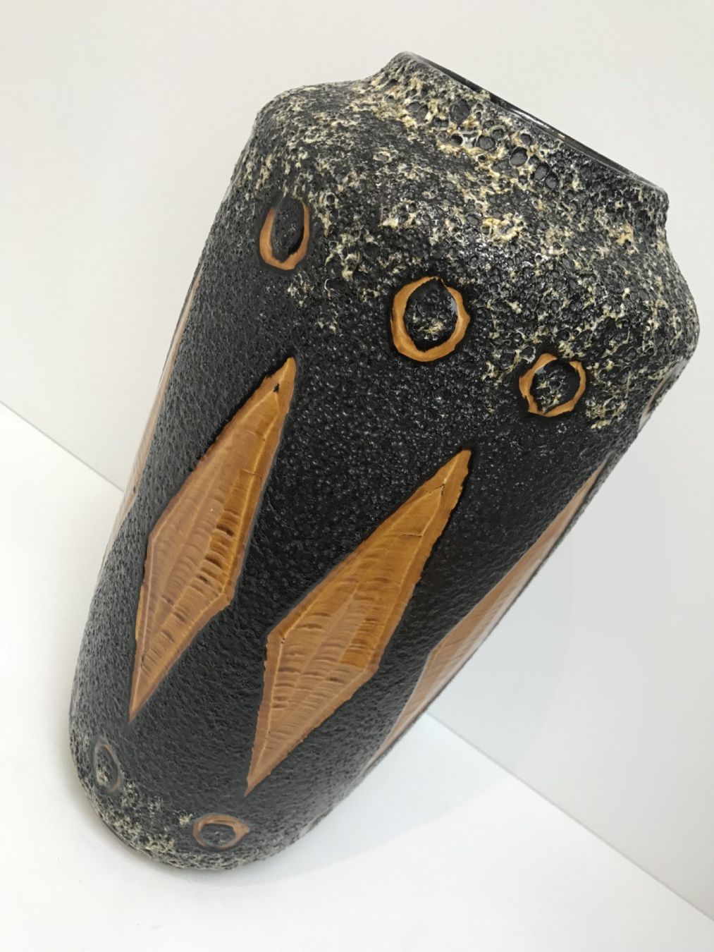 Vasi & Recipienti: Faszinierend schöne grosse Design Bodenvase Scheurich 60er – Usato da Gersau venduto da pd-design-and-art 3