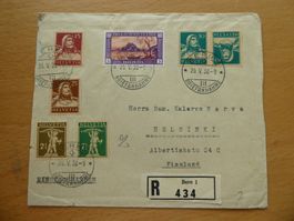 1930 Interessanter Beleg mit Mischfrankatur