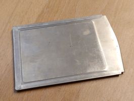 6x alte Planfilm-Adapter für Plattenkassette, ca 107 x 76 mm